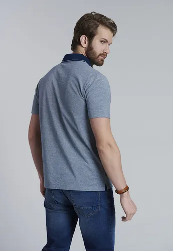 Polera Polo Texas Azul Ss2025 Ferouch
