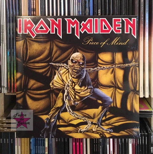 Vinilo Iron Maiden Piece Of Mind Eu Import.