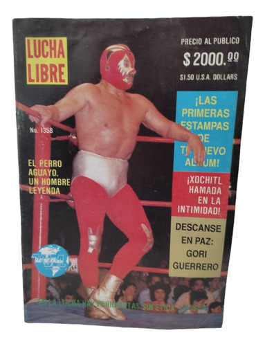 Revista Lucha Libre 1358 Vintage