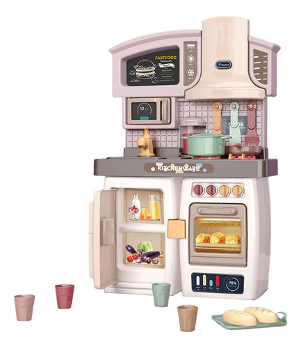 Kids Kitchen Playset Juguetes Educativos Para La De Juegos