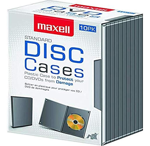 Maxell Dvdjc10 Dvd Storage Case 10 Pack