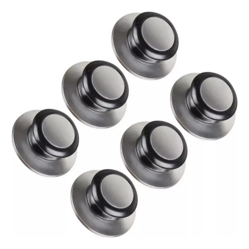 6pcs Olla Resistente Al Calor Tapa Perilla Cocina Utensilios