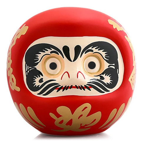 Figura Daruma Japon, Adorno Japones Daruma Ceramica, Decora