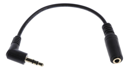 Qw1 3.5mm En Ángulo De 3 Polos A Esté Cable De 4 Polos