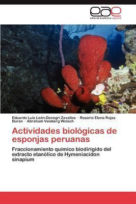 Libro Actividades Biologicas De Esponjas Peruanas - Eduar...
