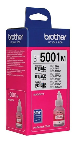 Imagen 3 de 7 de Botella De Tinta Original Brother Bt-5001m Magenta 48ml