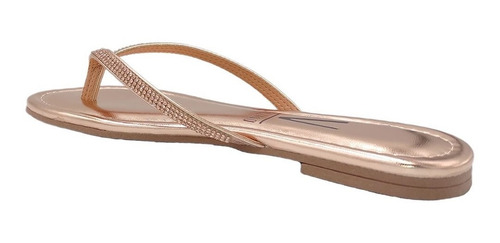 Imagem 4 de 5 de Rasteira Vizzano 6371100 Metalizada Chinelo + Super Brinde