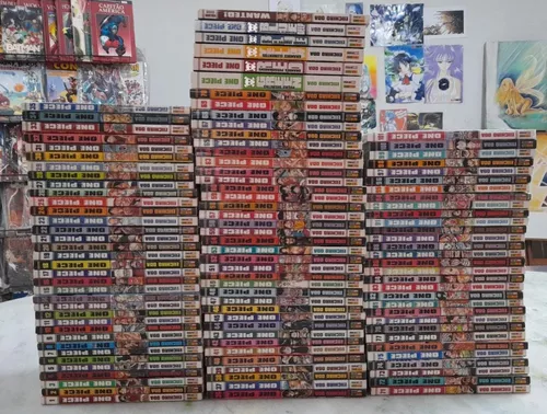 One piece coleçao completa 1 ao 100 mangá (tenho avulsos)