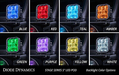 Ss5 Sport Universal Crosslink 3-pod Lightbar Yellow Comb Eei