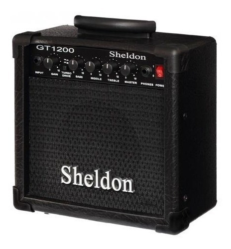 Cubo 15w Caixa Amplificador De Guitarra +1cabo 5 Mt Oferta!*