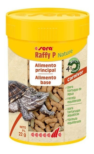 Sera Raffy P Alimento Para Tortugas 220gr