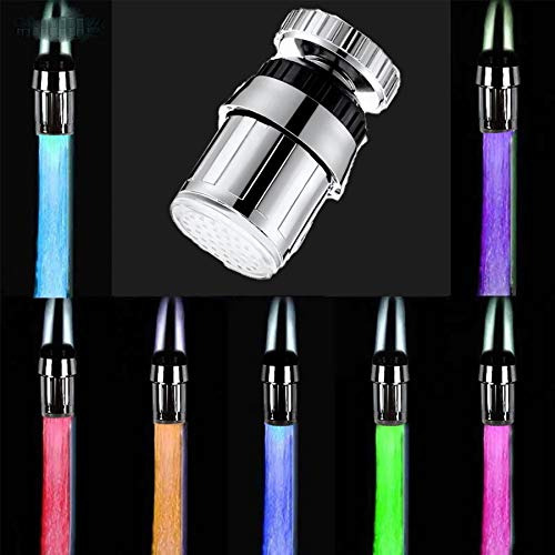 Luz De Grifo Led Cambio Automático De 7 Colores - Figu...