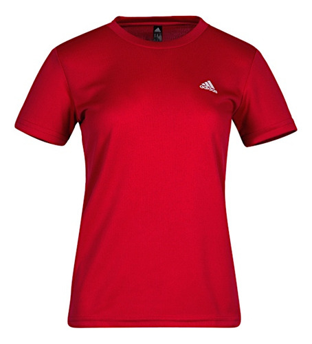 T-shirt Dama adidas Gb8061 Poliéster Rojo