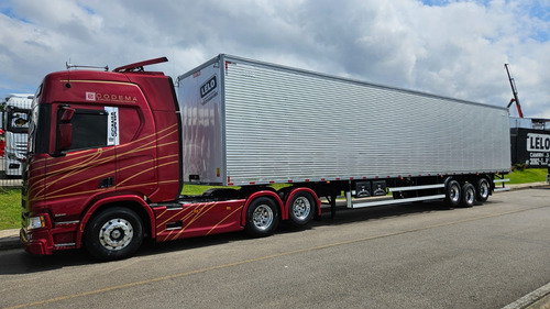 Scania R450 6x2 Highline Ano 22 Aut + Baú Nostra 30 Plt 2025