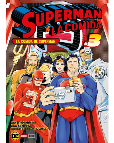 Manga Panini Superman Vs La Comida #3 En Español