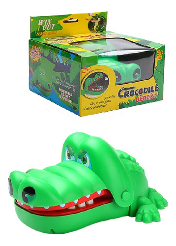 Juguete De Truco Para Padres E Hijos Con Forma De Cocodrilo Color Old Crocodile Window Box