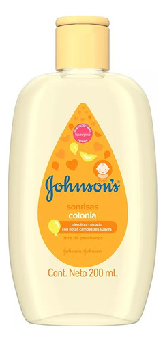 Colonias Para Bebés Johnsons Libre De Parabenos 200ml