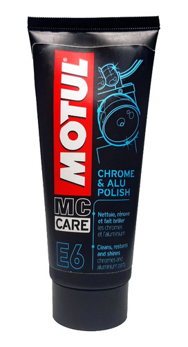 Motul E6 - Limpia, Renueva, Brilla / Partes Cromo Y Aluminio