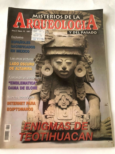 Revista Misterios De La Arqueologia Año 2 Nro 15 1997