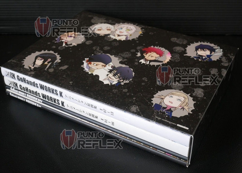 Gohands Works Genga Collection 4 Libros + Box K-project