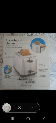 Tostadora Hamilton Beach (Usado)