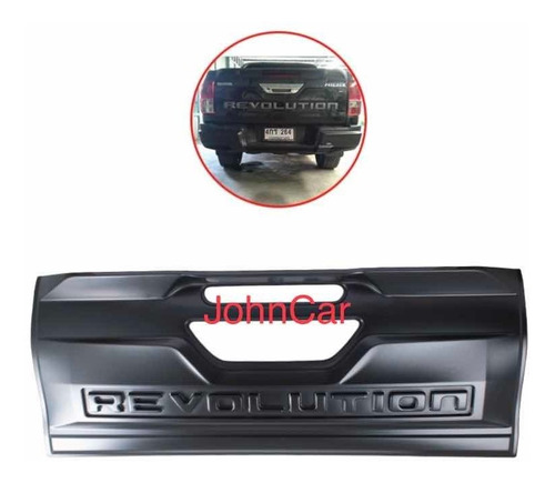 Moldura Compuerta Posterior Toyota Hilux Revo Nuevo Aplique