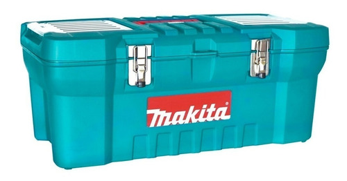 Caja de herramientas Makita 7685 24″ de plástico 29cm x 60cm x 24cm turquesa
