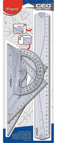 Kit Geometrico Zurdos Marca Maped