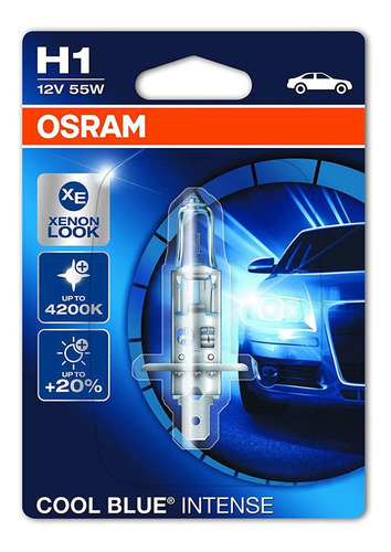 Lampara Osram Cool Blue Intense H1 55 X1 Alemania