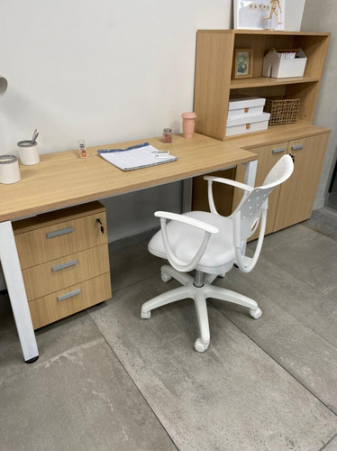 Silla Rombo Blanca Escritorio Oficina Gamer Pc Computadora