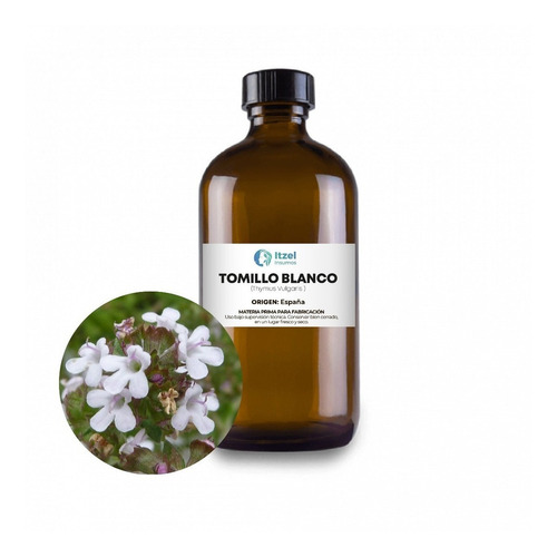 Aceite Esencial Tomillo Blanco10cc Aromaterapia 100% Puro