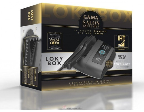 Planchita Profesional Gama Salon Exclusive Loky Box 250ºc