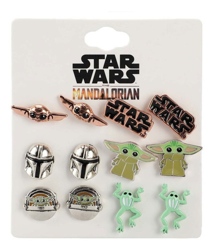 Aretes Star Wars The Mandalorian Grogu Baby Yoda