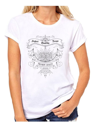 Remera De Mujer Highest Quality Design 1851 Premium