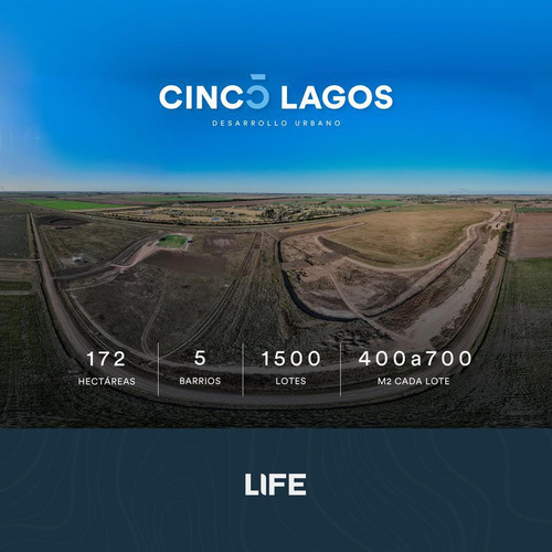 Terreno En Ibarlucea - Cinco Lagos - 450 M2