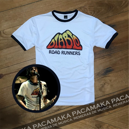 Remera Foo Fighters Diablo Dave Grohl / Pacamaka Remeras