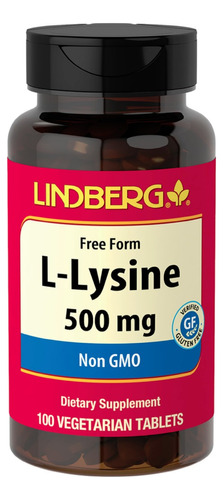 Lisina 500mg 100tab Vegetarian