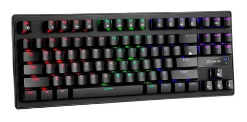 Teclado Gamer Mecanico Retroiluminado Pc Oficina Compacto