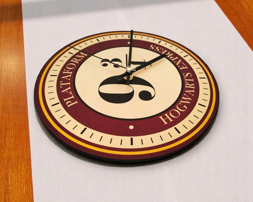 Reloj De Pared Analógico Nochtterna Harry Potter Plataforma