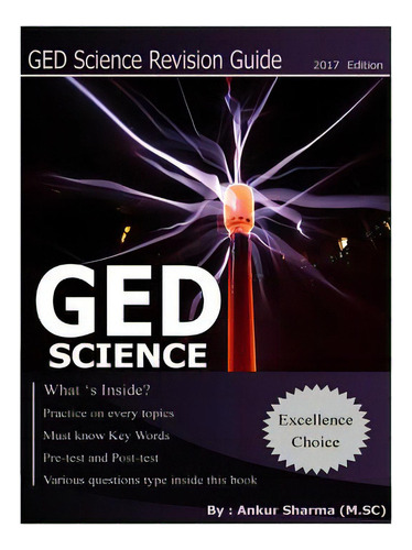 Ged Science: Ged Science Revision Guide, De Sharma, Ankur. Editorial Createspace, Tapa Blanda En Inglés