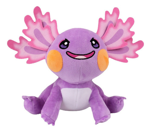 Muñeco De Peluche Axolotl Morado, Regalo Para Niños, 25 Cm