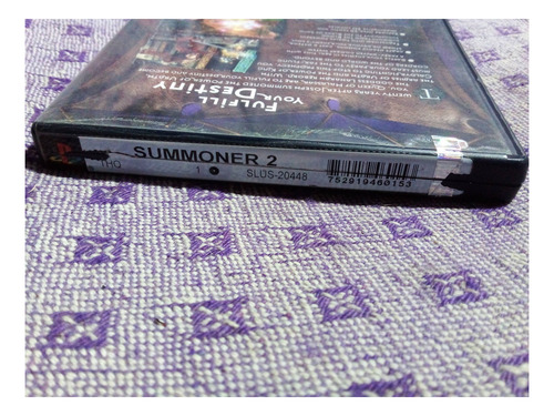 Jogo Ps2 Summoner 2 - Original - Completo (Usado)