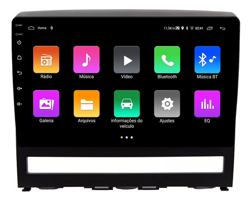 Kit Multimidia Idea 07/12 9p Carplay Android Auto 2gb 32gb