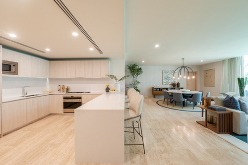 Departamento En Venta En Cancún, Sls Bahia Beach, Amplias Recamaras Con Lujo