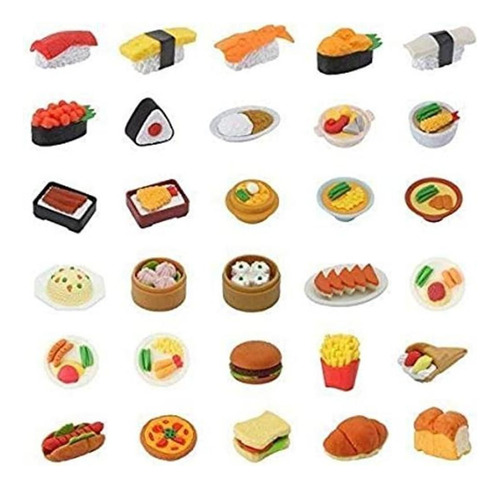 Japoneses Iwako Borrador 30 Piezas De Panadería Japonés