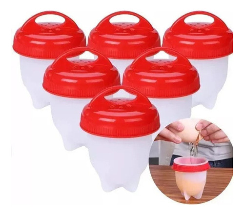 Vaso Para Cocinar Huevos Al Vapor, 6 Unidades, Taza Para Her