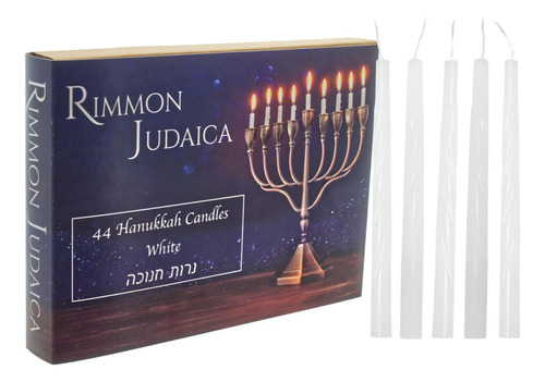 44 Vela Tradicional Hanukkah Suficiente Para 8 Noche Tamaño