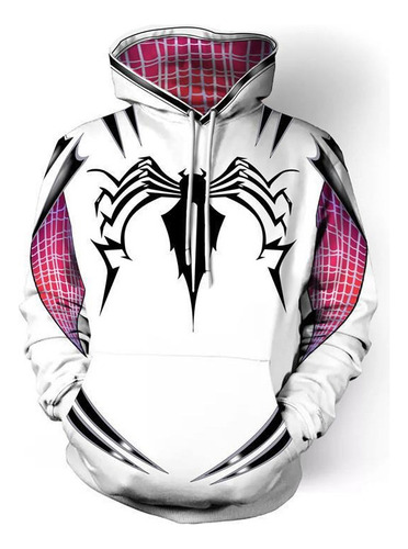 Jersey Sudadera Gwen Spiderman Marvel Cosplay