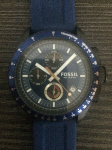 Relógio Masculino Fossil Decker Ch2879 Cor Azul - Original