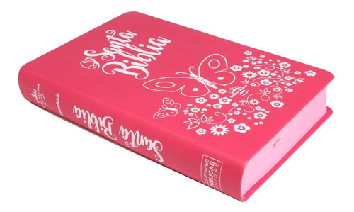 Imagen 4 de 5 de Biblia Rvr1960 Letra Grande Imitación Piel Rosa Con Índice